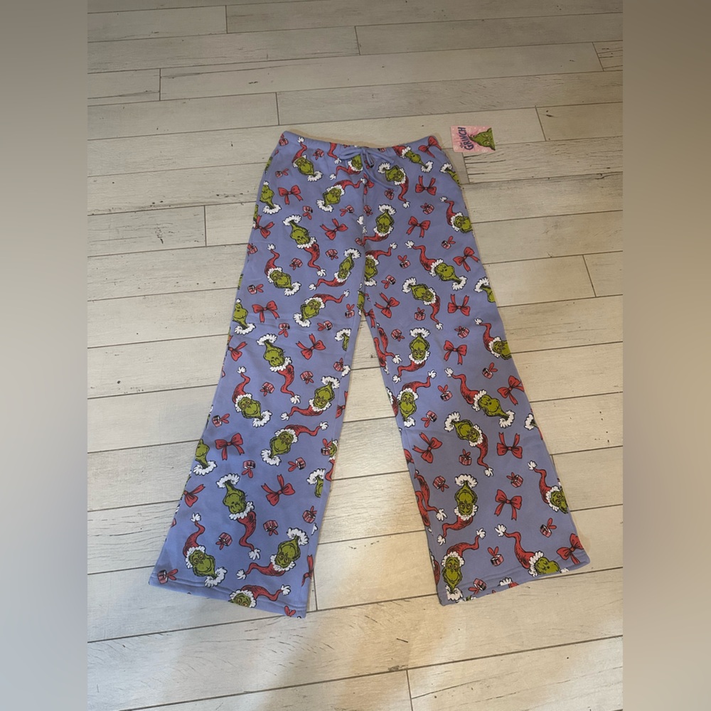 Dr. Seuss Grinch Blue Pajama Pants